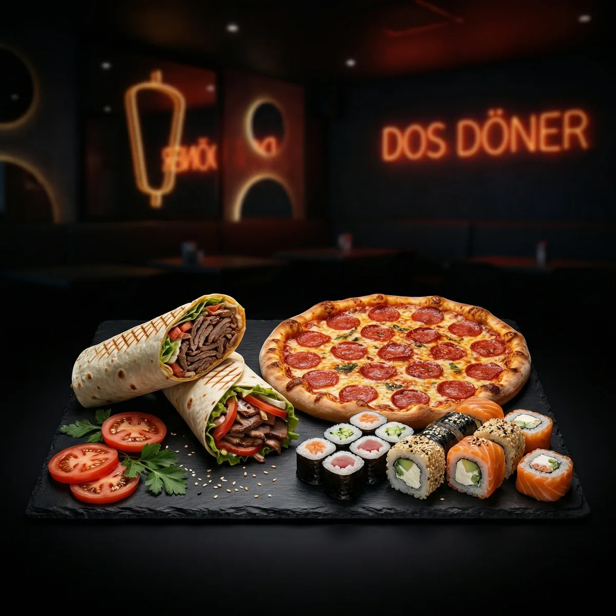 DOS DÖNER тамақтары